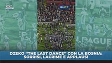 L'ultimo ballo di Edin Dzeko con la Nazionale bosniaca