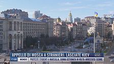 Breaking News delle 17.00 | Appello di Mosca a stranieri: lasciate Kiev