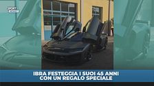 Ibra: regalo speciale per i suoi 45 anni
