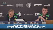Irlanda-Israele: caos in conferenza stampa