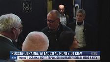 Breaking News delle 14.00 | Russia-Ucraina, attacco al ponte di Kiev