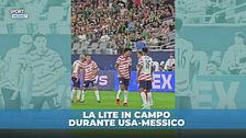 USA-Messico: che rissa per Gimenez in campo