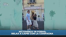 MCTominay a passeggio per Capri