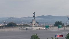 Firenze, bombola di gas sotto il David di piazza Michelangelo: era vuota