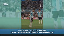 L'ultima volta di Messi con la Seleccion