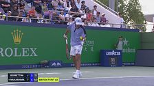 Berrettini ko a Shanghai, cede a Nakashima in 2 set: highlights