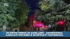Alta tensione prima di Avellino-Samp: petardi, tafferugli e contatti tifosi-polizia