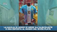 Messi: la maglia è un pezzo da museo
