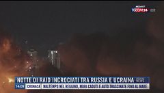 Breaking News delle 14.00 | Notte di raid incrociati tra Russia e Ucraina