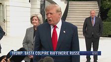 Breaking News delle 21.30 | Trump: "Basta colpire raffinerie russe"