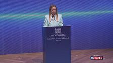 Assemblea Assolombarda, Meloni: "Industria che vuole crescere ha bisogno di volontà"