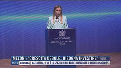 Breaking News delle 14.00 | Meloni: "Crescita debole, bisogna investire"