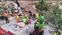 Speleologo salvato, coinvolto anche un elicottero