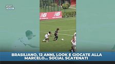 12 anni, look alla Marcelo e giocate che fanno impazzire i social