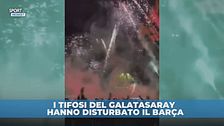 Galatasaray, i tifosi hanno disturbato il sonno dei giocatori del Barça: sparati petardi