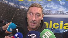 Totti: "Con il Real la Roma se la gioca". E sullo scudetto...