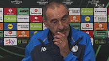Sarri e la sua Atalanta: "Siamo in crescita, sono contento"