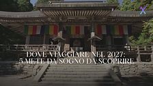 Dove viaggiare nel 2027?