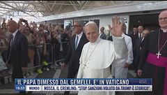Breaking News delle 16.00 | Il Papa dimesso dal Gemelli, è in Vaticano