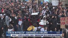 Breaking News delle 09.00 |  "Italia in piazza": guerriglia a Milano
