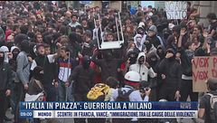 Breaking News delle 09.00 |  "Italia in piazza": guerriglia a Milano