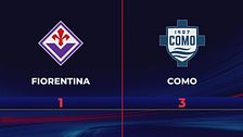 Fiorentina-Como 1-3: gli highlights