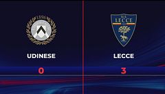Udinese-Lecce 0-3: gli highlights