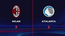 Milan-Atalanta 3-2: gli highlights