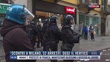 Breaking News delle 14.00 | Scontri a Milano, 32 arresti