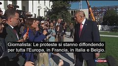 Trump a Tgcom24 sulle proteste italiane: "Sono un problema di immigrazione"