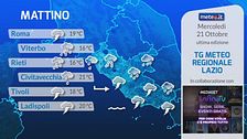 Tg Meteo Regionale Lazio
