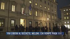 Breaking News delle 21.30 | Via libera al decreto, Meloni: chi rompe paga