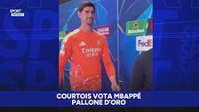 Chi vince il Pallone d'Oro? Courtois si schiera: "Spero Mbappé"