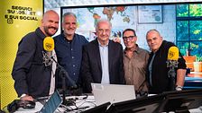 Walter Veltroni e la Gialappa’s Band