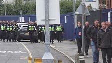 Milan, tifosi scortati allo stadio del Bournemouth