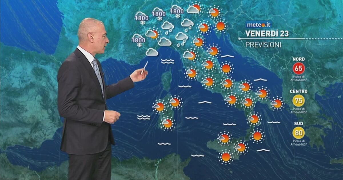 Meteo.it: Meteo del 22 ottobre, 18:30 Video | Mediaset Infinity