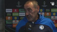Sarri e il post Ajax: "Avremmo meritato molto di più, vedo segnali positivi"