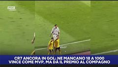 CR7 ancora a segno, vince il premio MVP ma lo cede al compagno