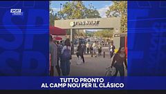 Vigilia di Barcellona-Real Madrid: la grande attesa al Camp Nou