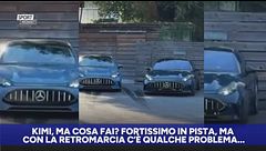 Antonelli, ma cosa fai? Campione in pista, ma con la retromarcia…