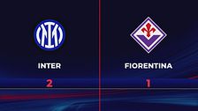 Inter-Fiorentina 2-1: gli highlights