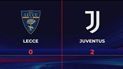 Lecce-Juventus 0-2: gli highlights