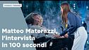 Matteo Materazzi, l'intervista in 100 secondi