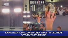 Kane vince il Pallone d'Oro: tifosi impazziti