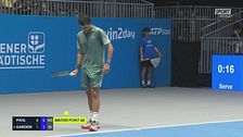 Vienna, il pesante ko di Darderi: doppio 6-1 da Tommy Paul