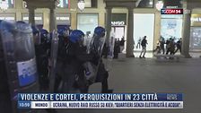 Breaking News delle 11.00 | Violenze e cortei, perquisizioni in 23 città