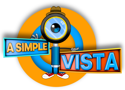 A simple vista T1 logo