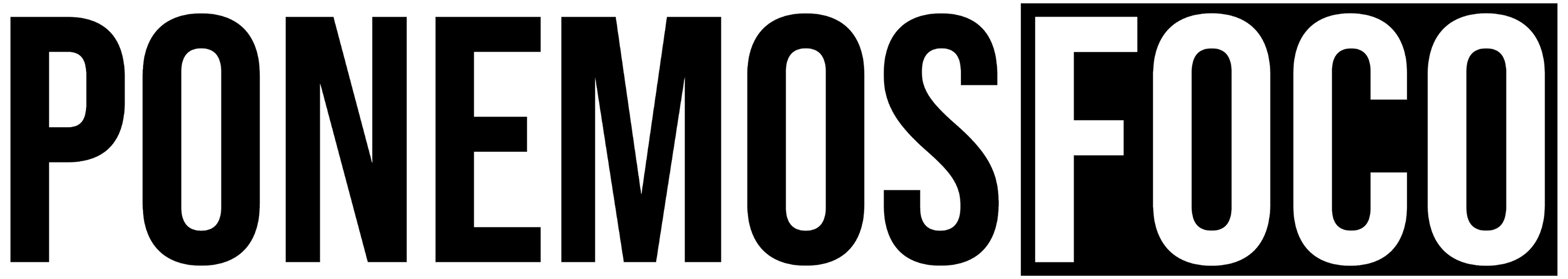Ponemos foco T1 logo