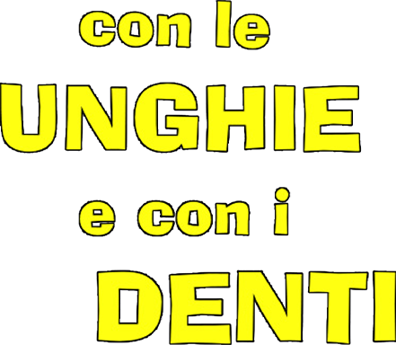 Con le unghie e coi denti logo