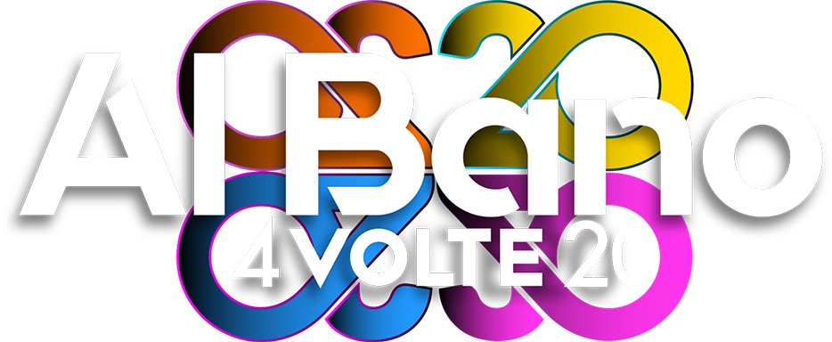 Al Bano - 4 volte 20 logo